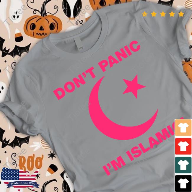 Don't Panic I'm Islamic T-Shirt