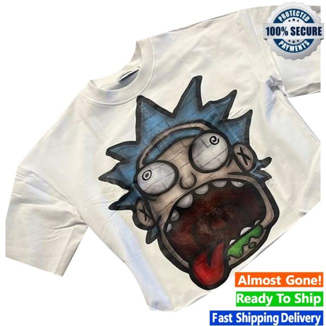 Rick N Morty Big Head Tees
