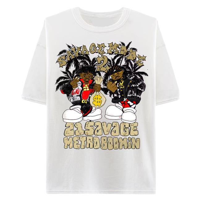 Official 21 Savage Merch Store Rich N*Gga Shit Tee 21 Savage Apparel Clothing Shop 21Savage