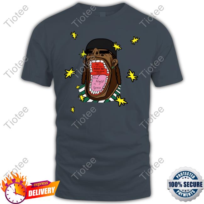 Burna Illustrated Character Pullover Sweatshirt