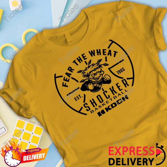 Fear The Wheat Est 1905 Shocker Basketball T Shirt