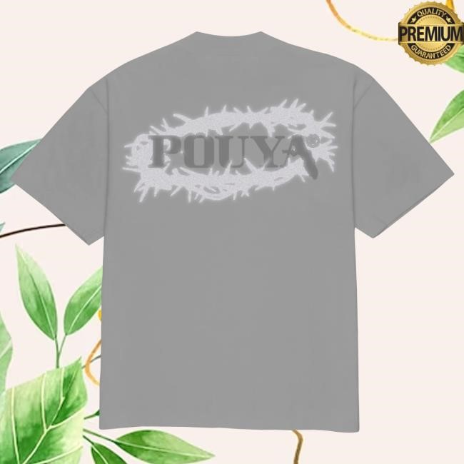 Official Pouya Merch Store Shop Pouya Thorn Logo T-Shirt - Black