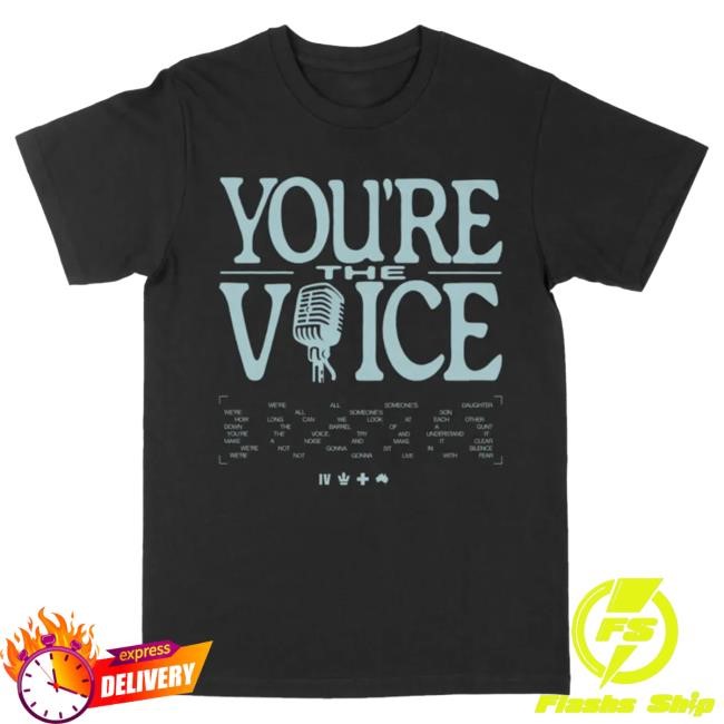 Official For King And Country Merch You're The Voice Top Shirt
