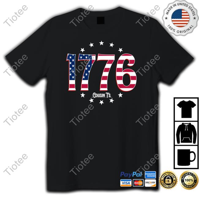 Official Cousin Ts Merch 1776 Hoodie