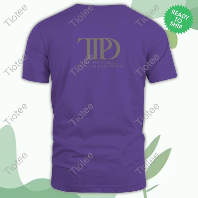 Official The Tortured Poets Department Black Pullover Sweatshirt Taylor Swift Merch Store Shop The Tortured Poets Department Black Crew neck Sweatshirt