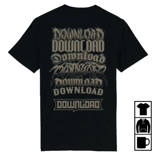 Download Festival Typeface Takeover Cap Download Festival Merch Store Shop Official