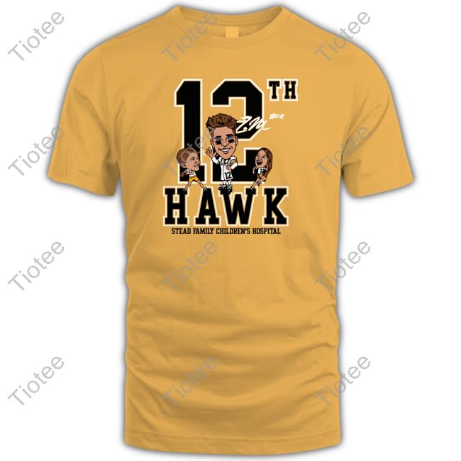 Official Cade Mcnamara 12Th Hawk Stead Family Children's Hospital Tee