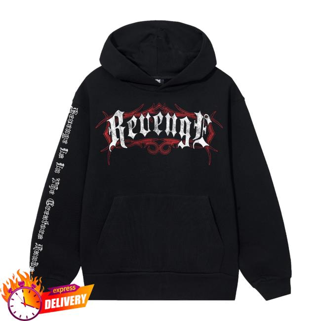 Revenge Merch Revenge Heart Wing Crewneck Sweatshirt