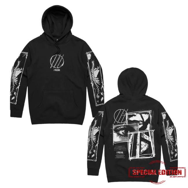 Official I Prevail Merch Store I Prevail Eye Sketch Hoodies (Black) Prevail Apparel Clothing Shop IPrevail