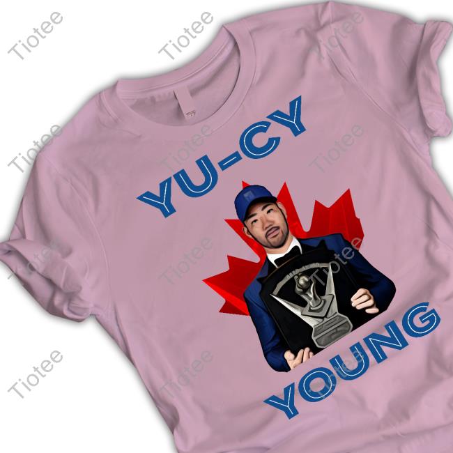 Alek Manoah Wearing Yu-Cy Young T-Shirt