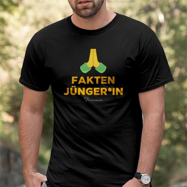 Volksverpetzer Shop Fakten Jüngeri In Hände Tee Shirts