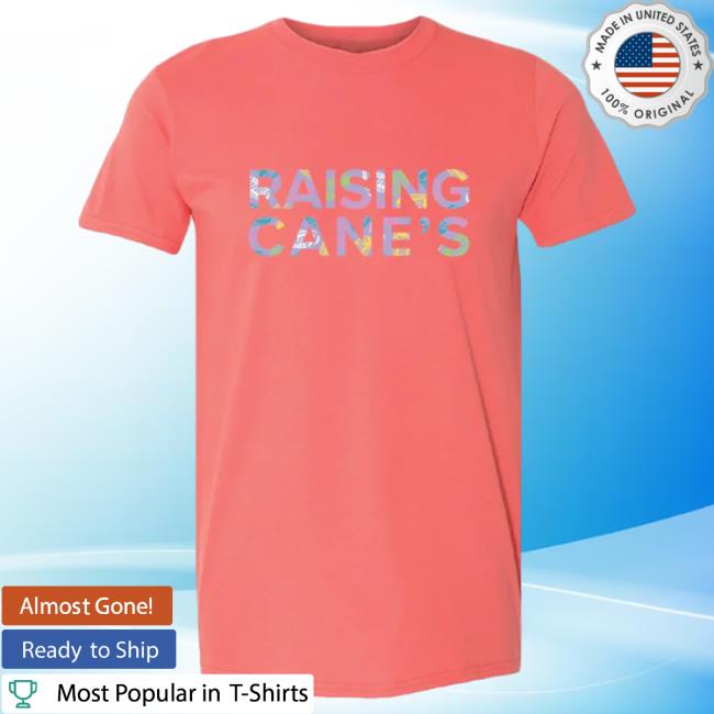 Official Canes Merch Store Raising Cane's Gear Cane's Imprint Hot Shirt Coral Canes Apparel Clothing Shop