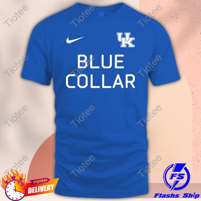 Kentucky Wildcats Blue Collar Tee Shirt
