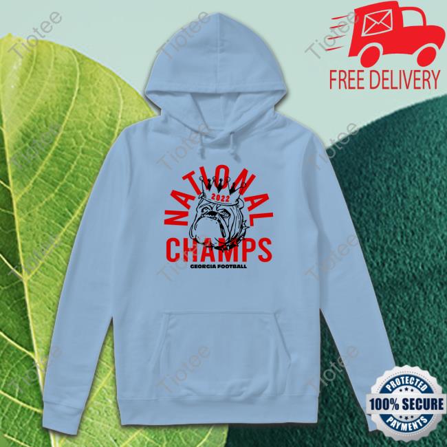 Original Georgia 2022 National Champs Crown Long Sleeve Tee