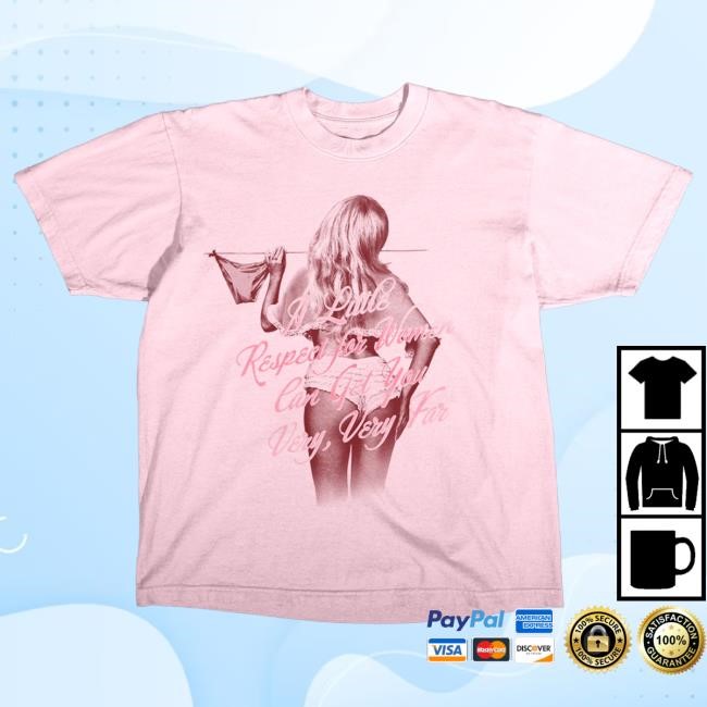 Official Sabrina Carpenter Man's Best Friend A Little Respect for Women Hot Shirt SabrinaCarpenter
