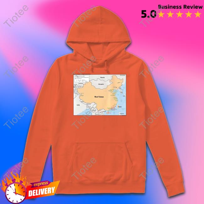 Terrible Maps Map Of West Taiwan Shirts