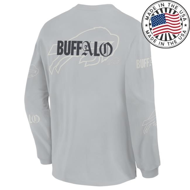 Late Season Buffalo Bills Jersey at Fanatics Buffalo Bills Brand Gray Type Play Season Merch