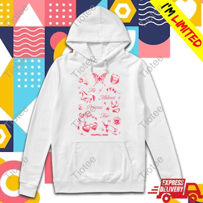 Chappellroan Merch Midwest Princess 2024 Tour Tee