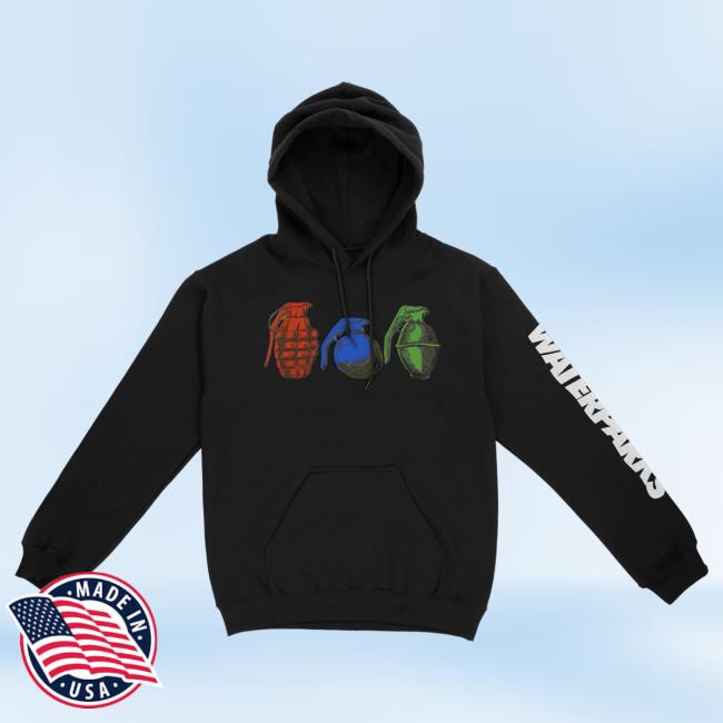 Official Waterparks Store Grenades Hooded Sweatshirt
