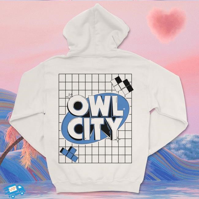 Official Owl City Shop Owl City Retro Game Pullover Hoodie Owlcity Store