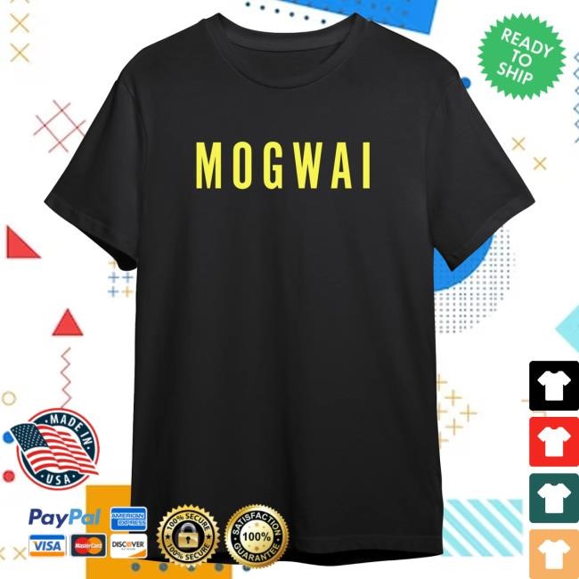 Official Mogwai Merch Mogwai The Hawk Is Howling | Black Shirt