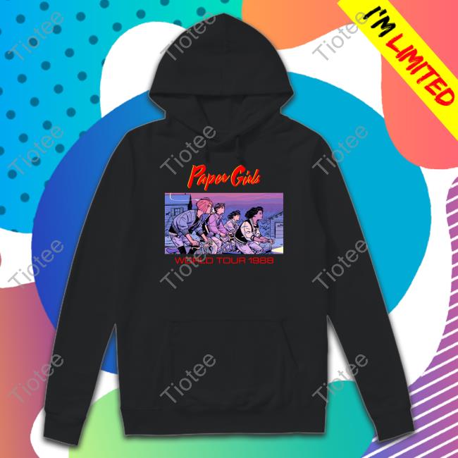 Funny Paper Girls World Tour 1988 Shirt