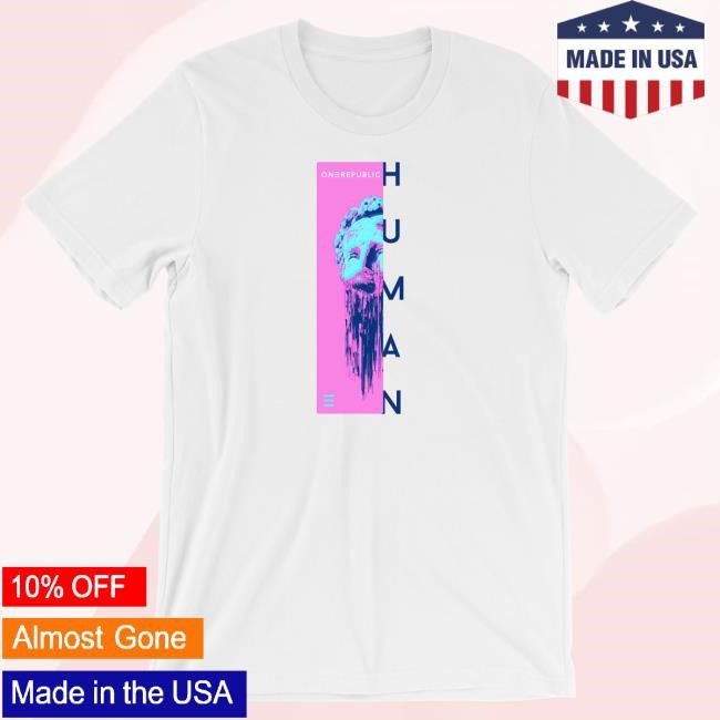 Official One Republic Shop Onerepublic White Human Statue T-Shirt