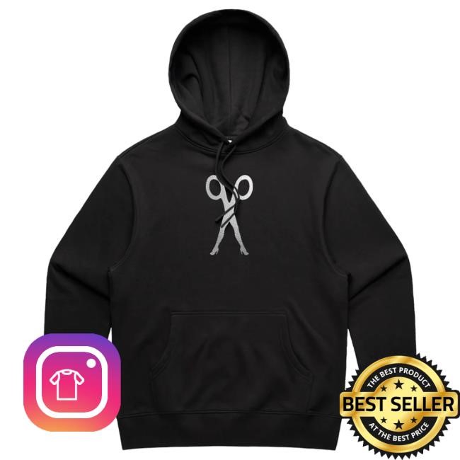 Silver Foil Black Logo Hood Scissor Sisters Merch
