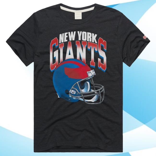 New York Giants Gradient Helmet Top Shirt Homeage – | New York Giants Official | NFL Football