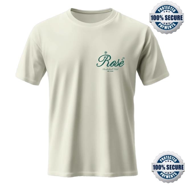 Official Unrivaled Basketball Rose Cream Script Logo Shirt