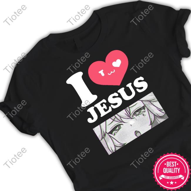 Official Vshojo Merch I Love Jesus Hoodie