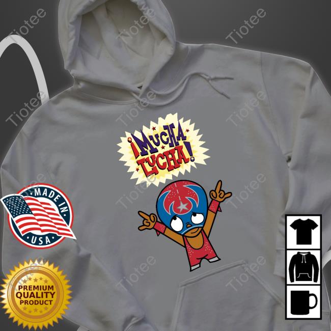 Cobalt Rikochet Mucha Lucha Hoodie