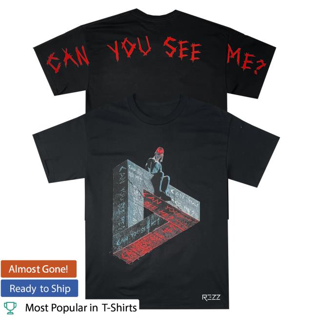 Official Rezz Merch Store Shop Rezz - Cysm - Heavyweight Album Shirt 2024