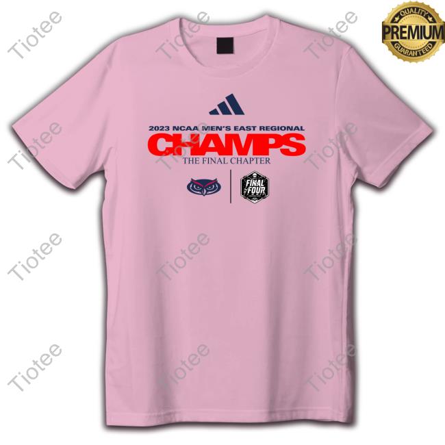 Ncaa FAU Owls 2023 Final Four Regional Champions Locker Room T-Shirt
