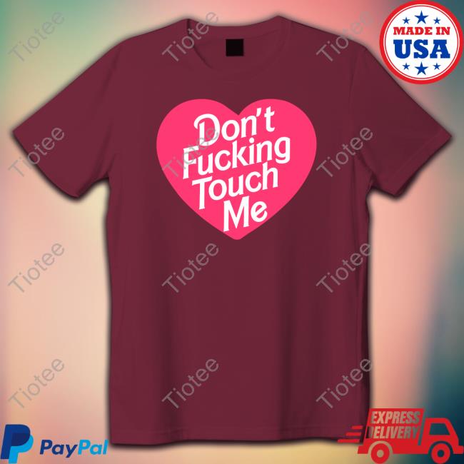 Lookhuman Don't Fucking Touch Me Sweatshirt