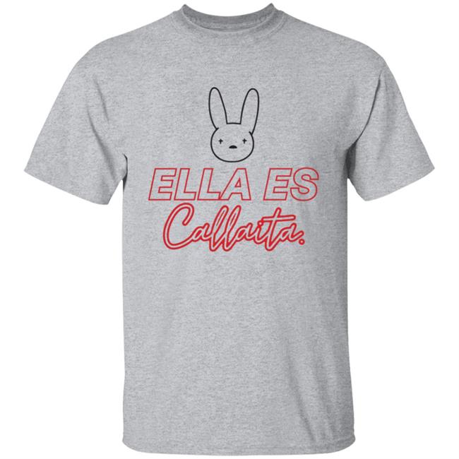 Bad Bunny Merch Ella Es Callaita Hoodie Bad Bunny Merch Ella Es Callaita Hoodie