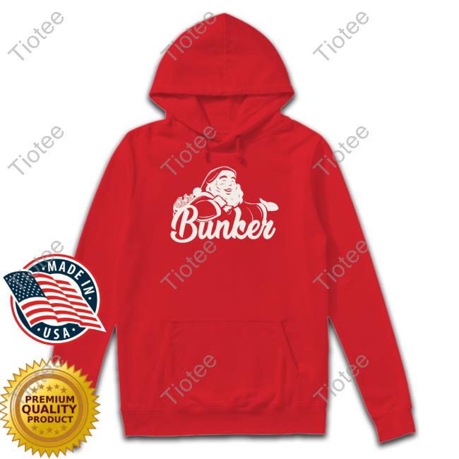 Official Bunker Santa Hoodie