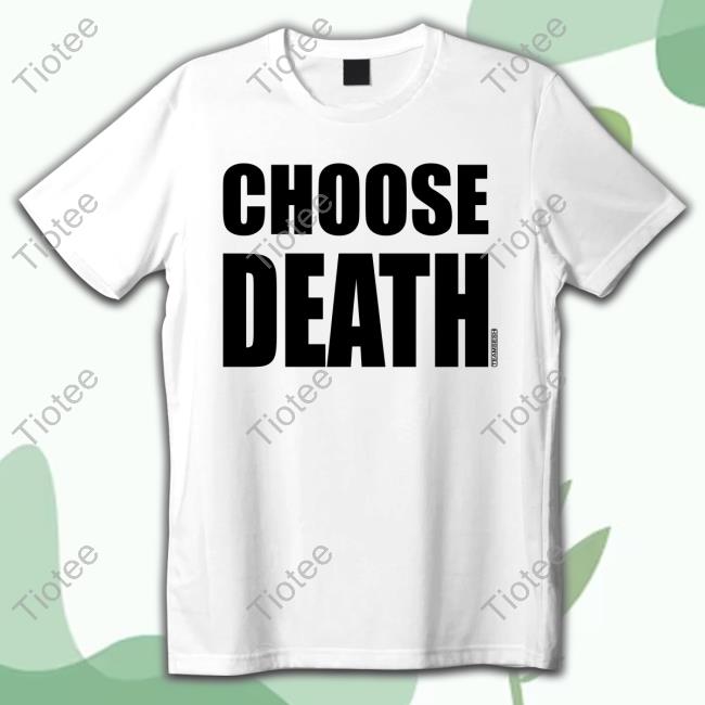 Teamsesh Merch Choose Death Black Top Shirt