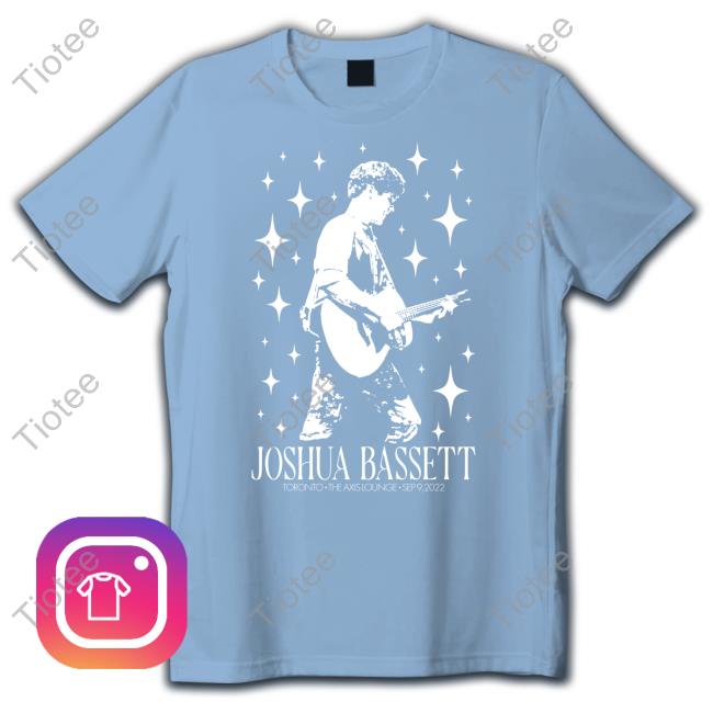 Official Joshua Bassett Toronto Tour T Shirt