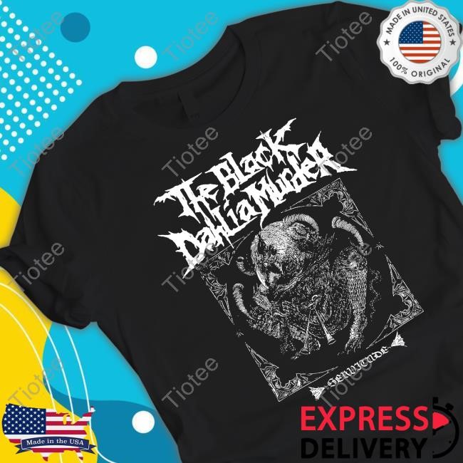 The Black Dahlia Murder Merch Horn Demon T Shirt