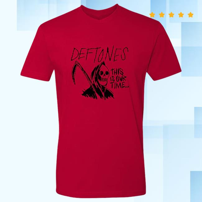 Official Deftones Merch Store Deftones Red Reaper Shirt Deftones Shop