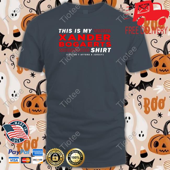 This Is My Xander Bogaerts Xan Diego T Shirt