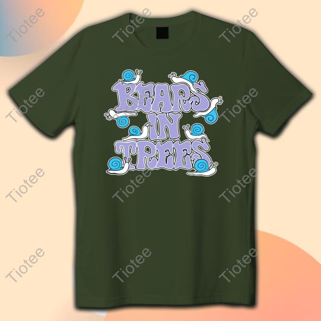 Bearsintrees Store Shop Merch Bears In Trees Snails Long Sleeve Tee