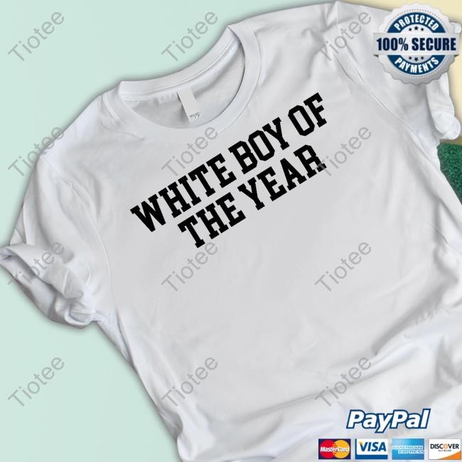 Official White Boy Of The Year T-Shirt