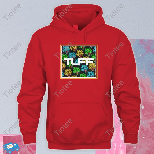 Tuff Wraps Uk Merch Official Tuff Tiger Block Hoodie Sweatshirt