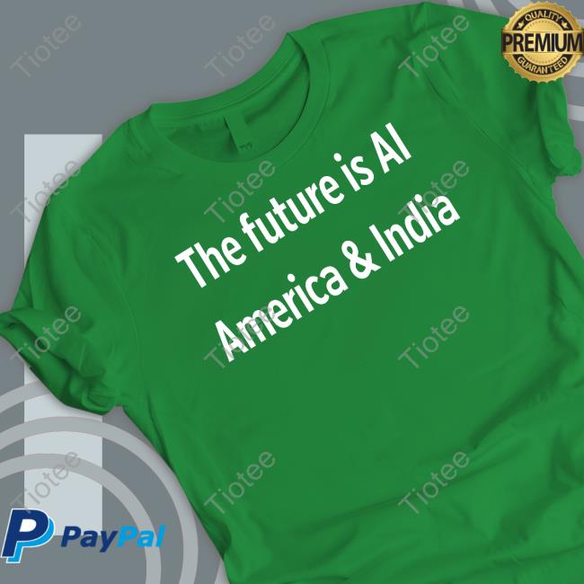 The Future Is Ai America And India Hoodie