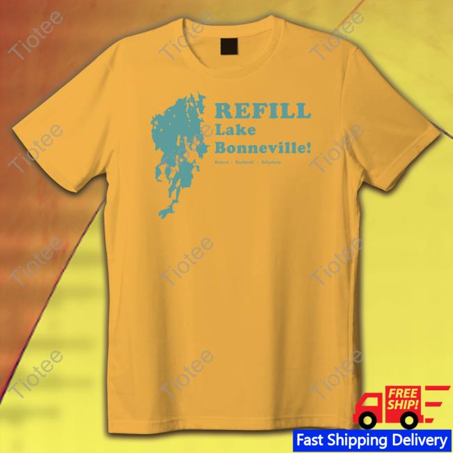 Spencer Ryan Hall Refill Lake Bonneville Restore Replenish Rehydrate Hoodie