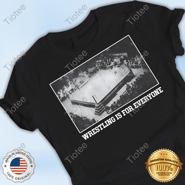 Official Crmsnmsk Bigcartel Shop Wrestling Is For Everyone Hoodie