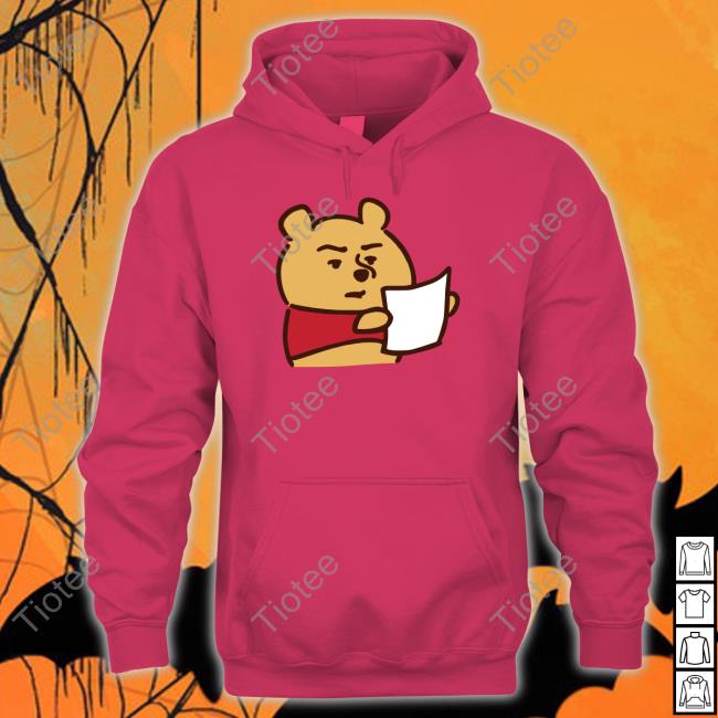 Us Shopping Sos Winnie The Pooh Reading Shirt
