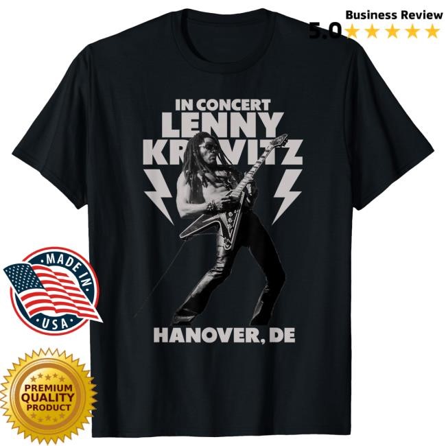 Official Lenny Kravitz – Blue Electric Light Tour 2025 Hanover Shirt
